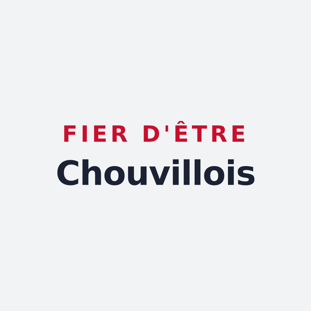 Poster « Fier d'être Chouvillois » — design pour Krautergersheim