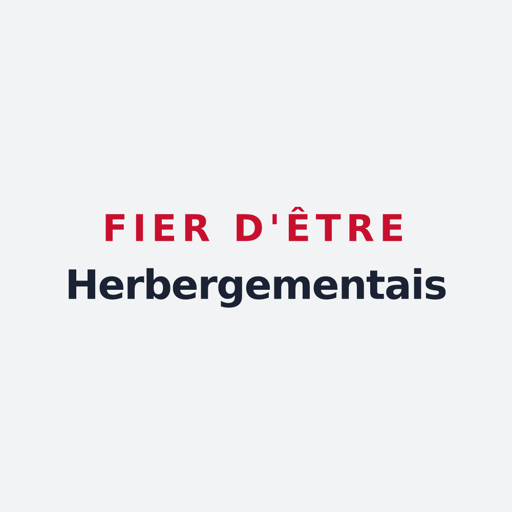 Poster « Fier d'être Herbergementais » — design pour L'Herbergement