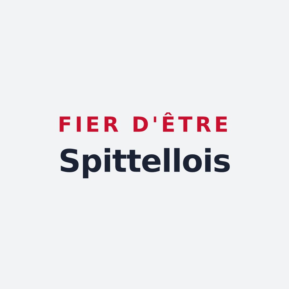 Poster « Fier d'être Spittellois » — design pour L'Hôpital