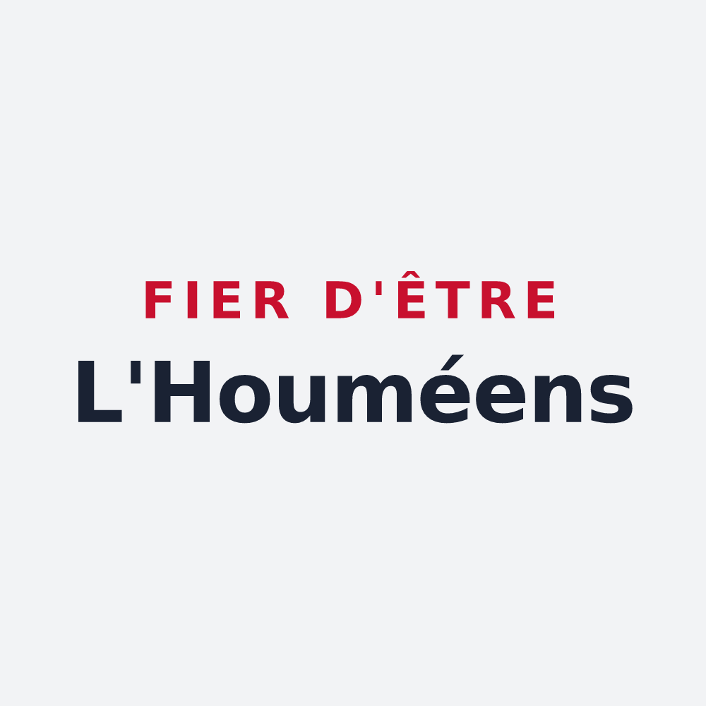 Poster « Fier d'être L'Houméens » — design pour L'Houmeau