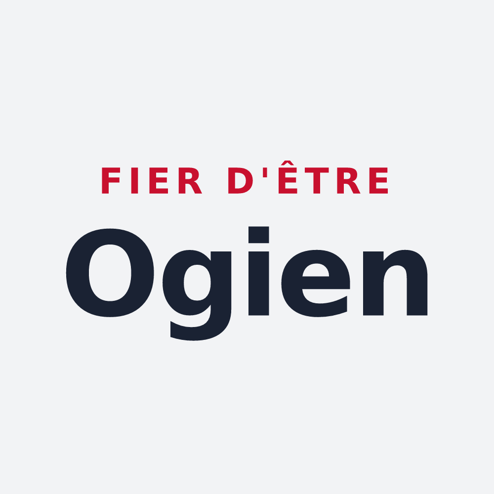 Poster « Fier d'être Ogien » — design pour L'Île-d'Yeu