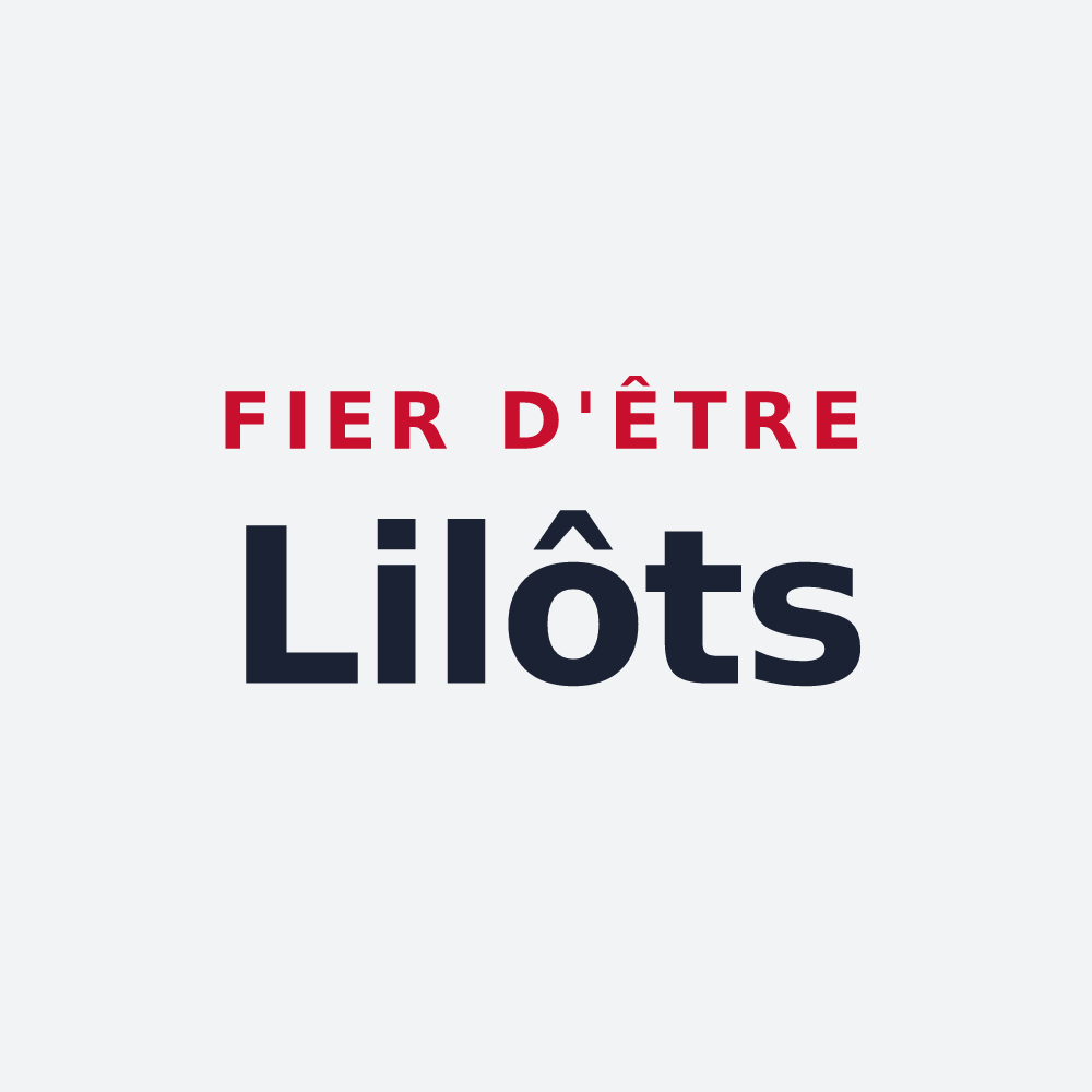 Poster « Fier d'être Lilôts » — design pour L'Isle-d'Abeau