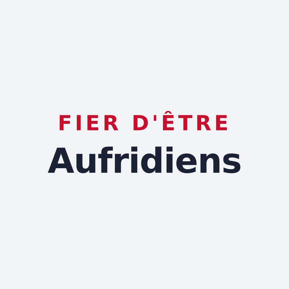 Poster « Fier d'être Aufridiens » — design pour L'Orée de Mormal