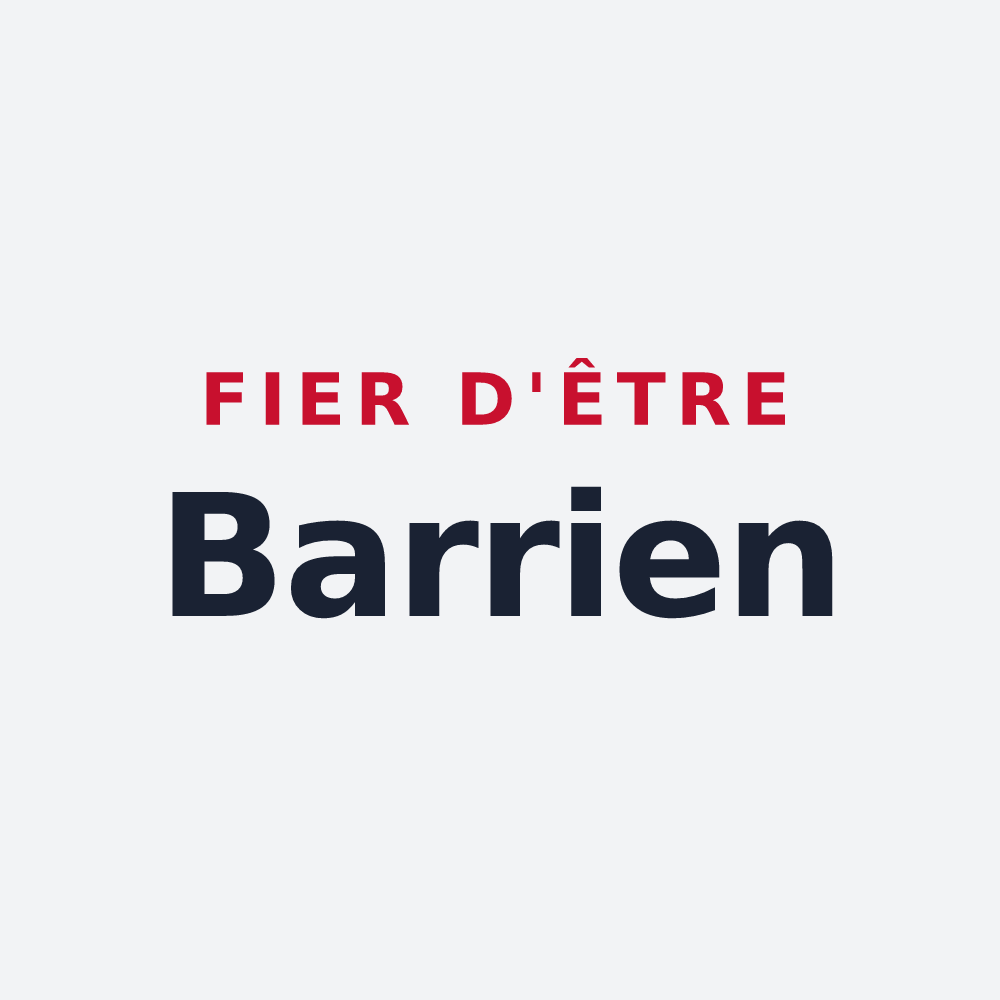 Poster « Fier d'être Barrien » — design pour La Barre-de-Monts