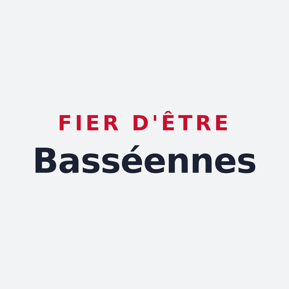 Poster « Fier d'être Basséennes » — design pour La Bassée