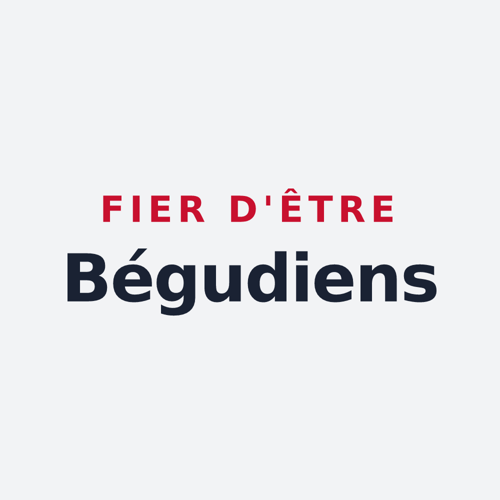 Poster « Fier d'être Bégudiens » — design pour La Bégude-de-Mazenc