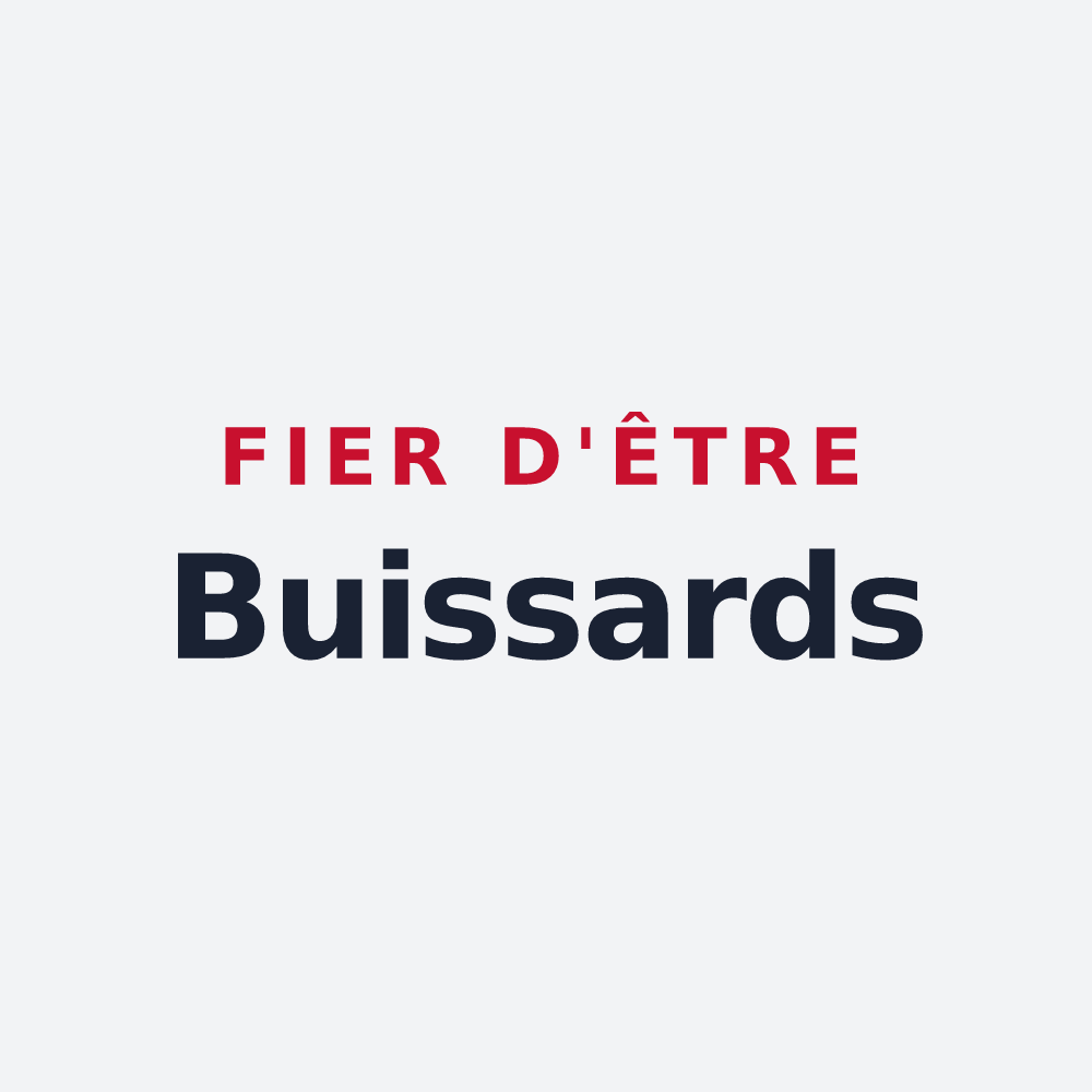 Poster « Fier d'être Buissards » — design pour La Boisse