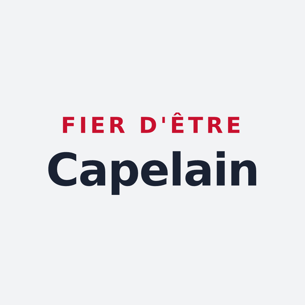 Poster « Fier d'être Capelain » — design pour La Capelle-Bonance