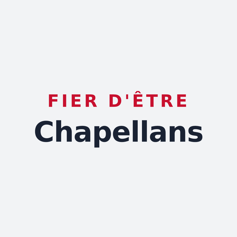 Poster « Fier d'être Chapellans » — design pour La Chapelle-Saint-Martin
