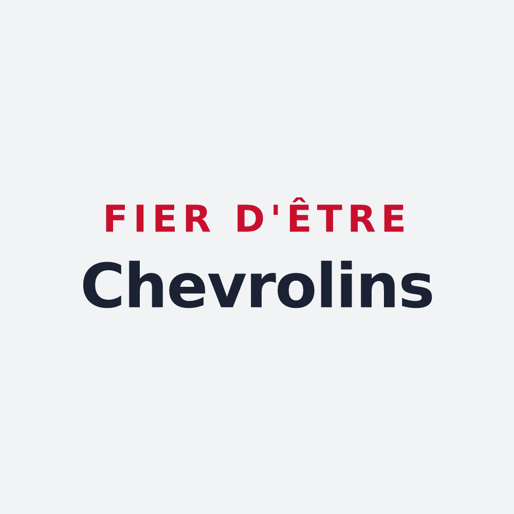 Poster « Fier d'être Chevrolins » — design pour La Chevrolière