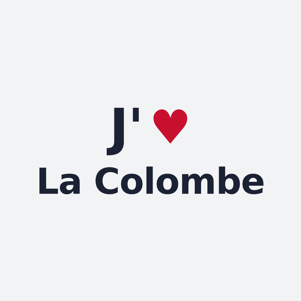 Poster personnalisé La Colombe — design J'aime La Colombe