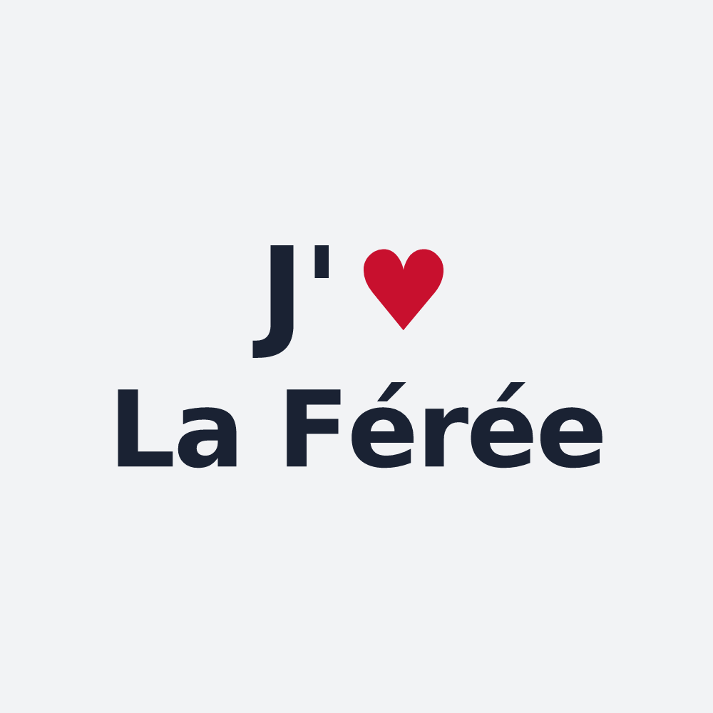 Poster personnalisé La Férée — design J'aime La Férée