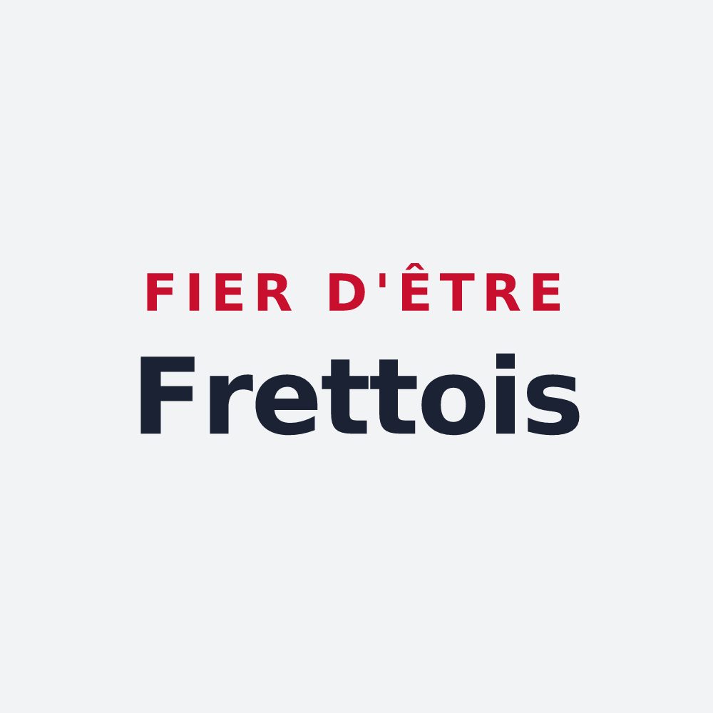 Poster « Fier d'être Frettois » — design pour La Frette