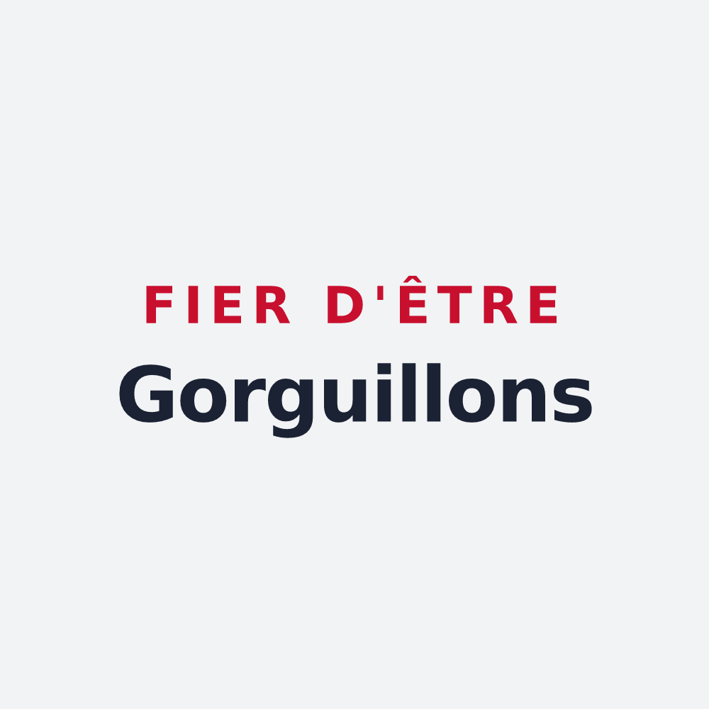 Poster « Fier d'être Gorguillons » — design pour La Gorgue