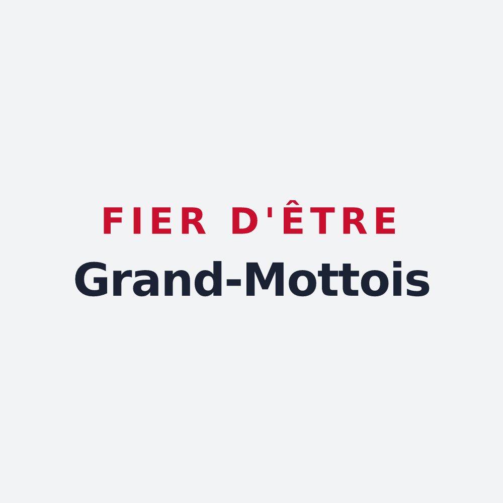 Poster « Fier d'être Grand-Mottois » — design pour La Grande-Motte