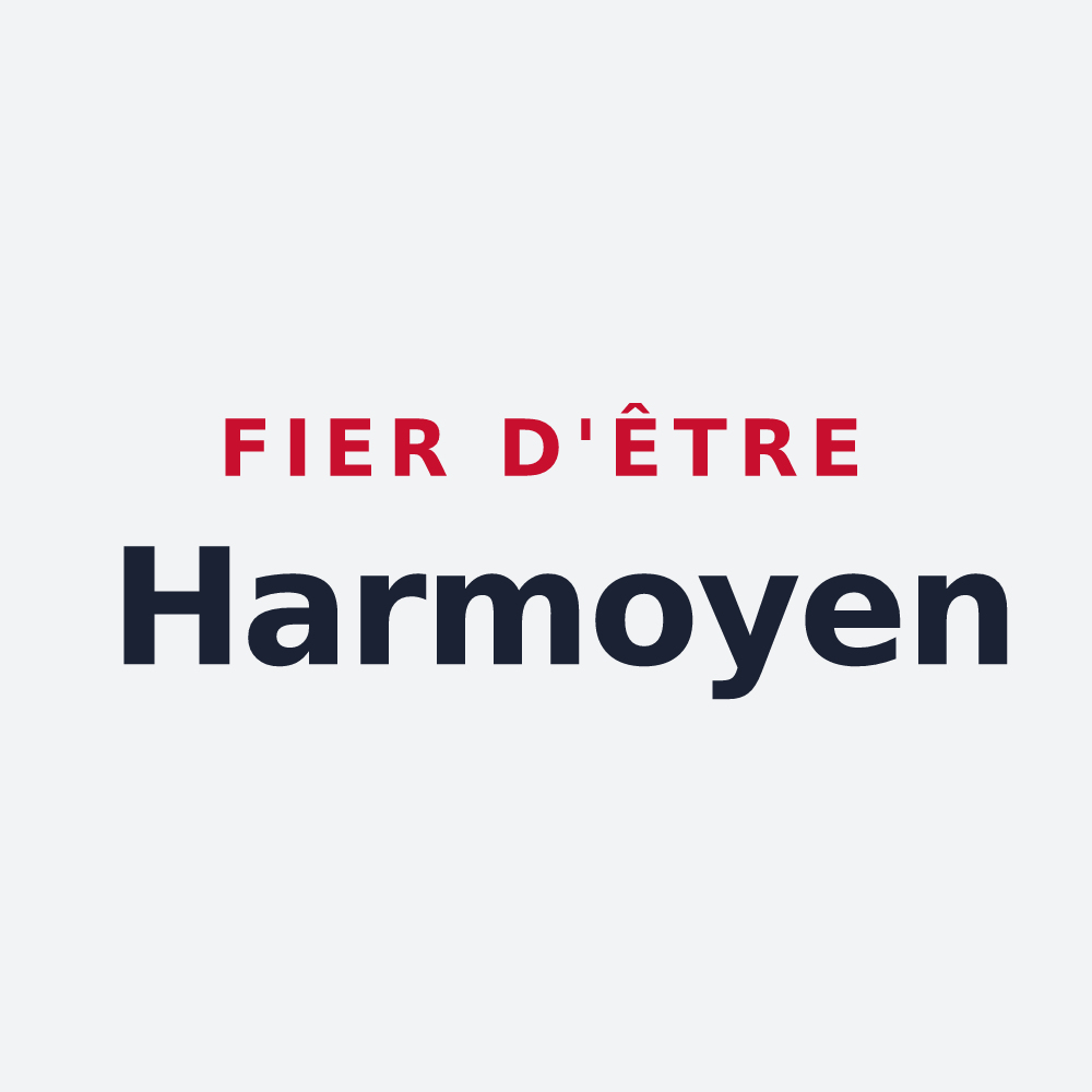 Poster « Fier d'être Harmoyen » — design pour La Harmoye