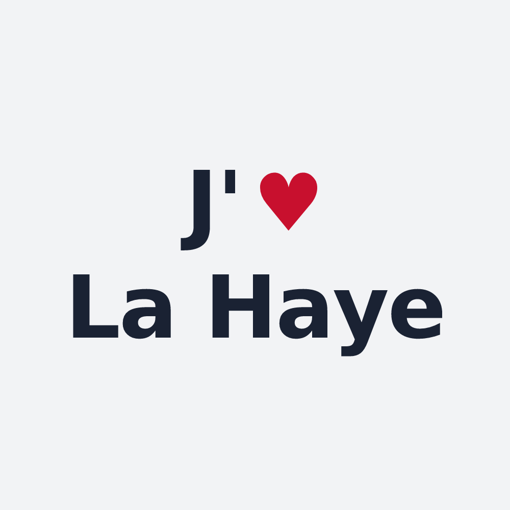 Poster personnalisé La Haye — design J'aime La Haye