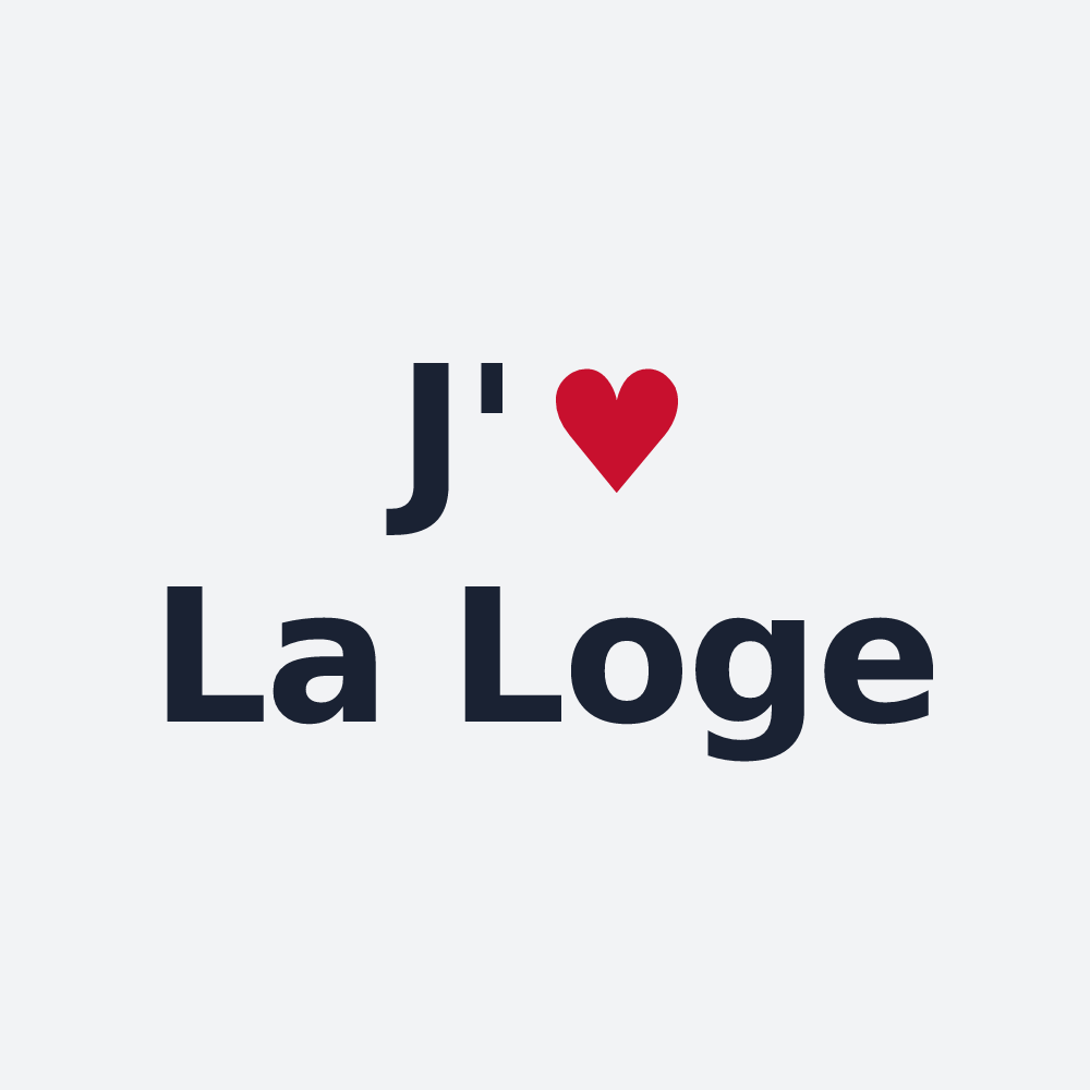 Poster personnalisé La Loge — design J'aime La Loge