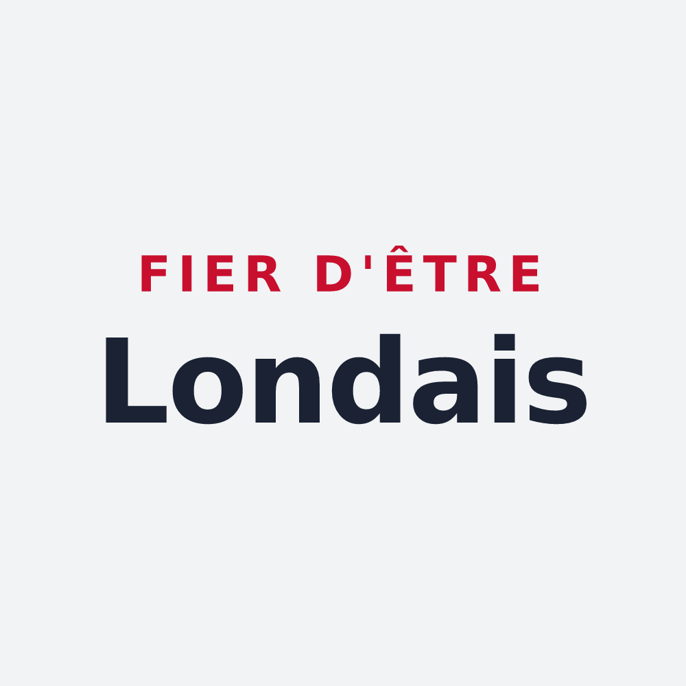 Poster « Fier d'être Londais » — design pour La Londe