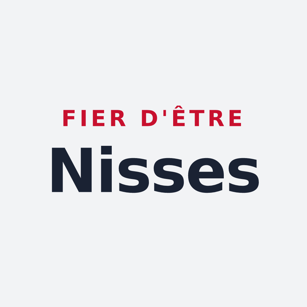 Poster « Fier d'être Nisses » — design pour La Marre