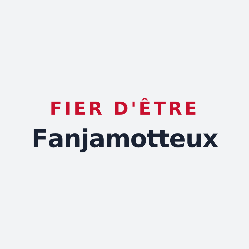Poster « Fier d'être Fanjamotteux » — design pour La Motte-Fanjas