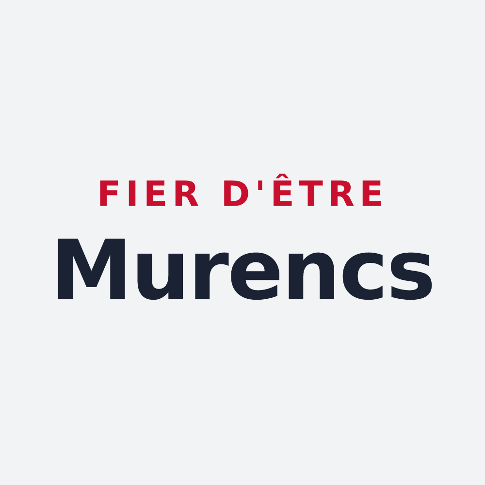 Poster « Fier d'être Murencs » — design pour La Mure-Argens