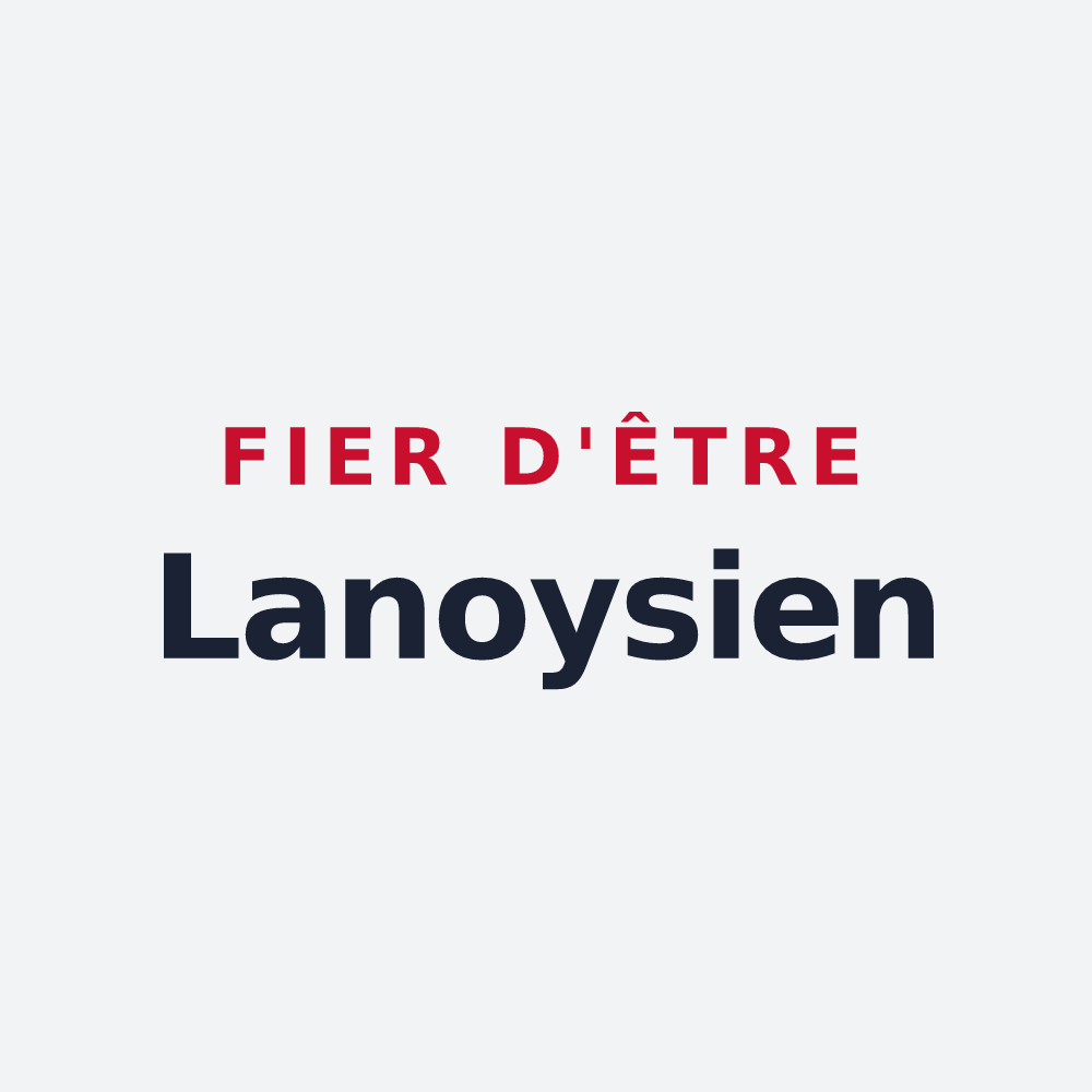 Poster « Fier d'être Lanoysien » — design pour La Nouaye