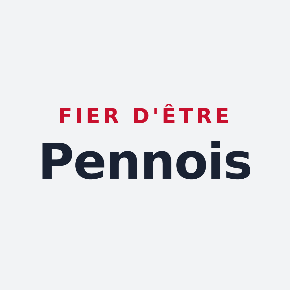 Poster « Fier d'être Pennois » — design pour La Penne-sur-Huveaune