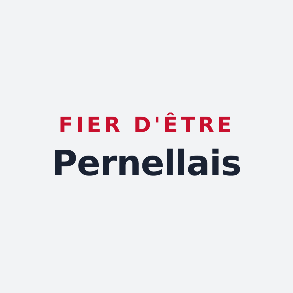 Poster « Fier d'être Pernellais » — design pour La Pernelle