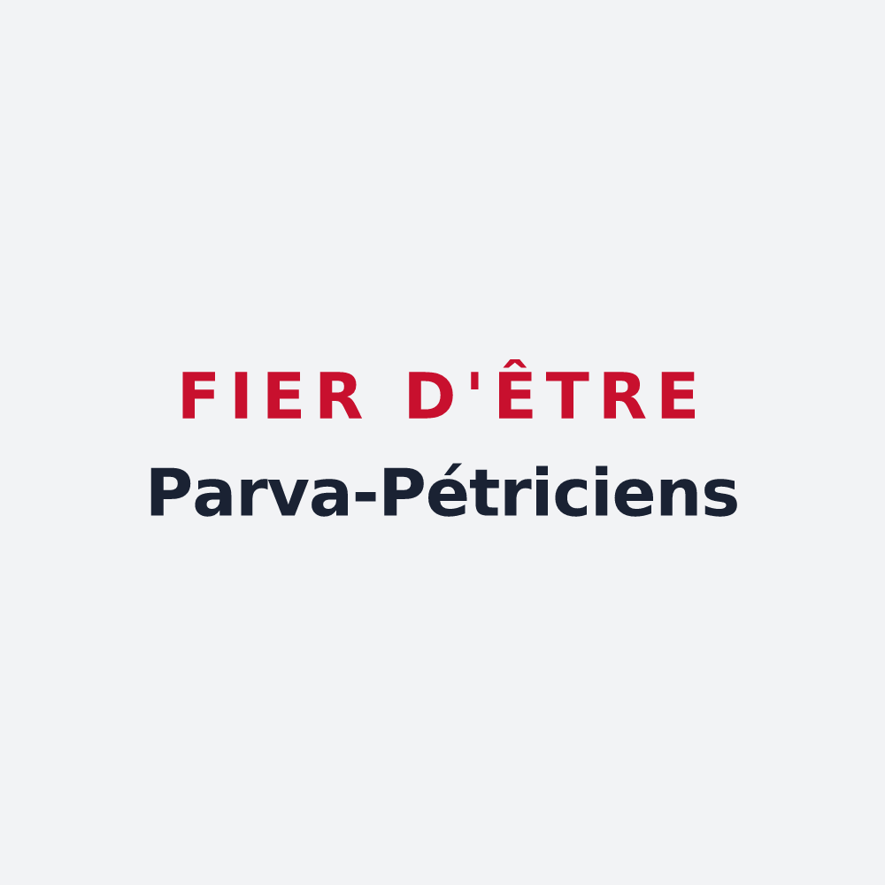 Poster « Fier d'être Parva-Pétriciens » — design pour La Petite-Pierre