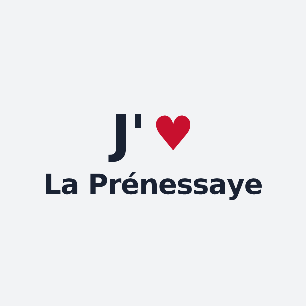 Poster personnalisé La Prénessaye — design J'aime La Prénessaye