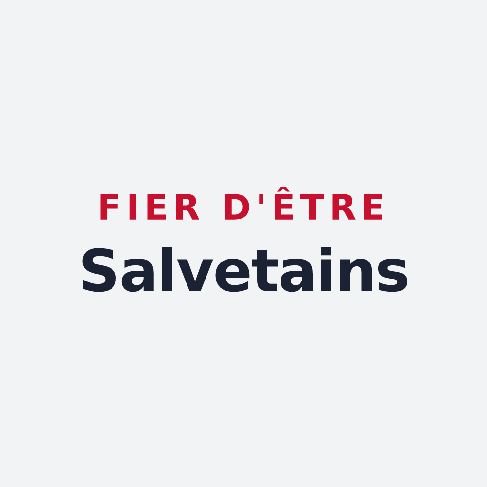 Poster « Fier d'être Salvetains » — design pour La Salvetat-Saint-Gilles