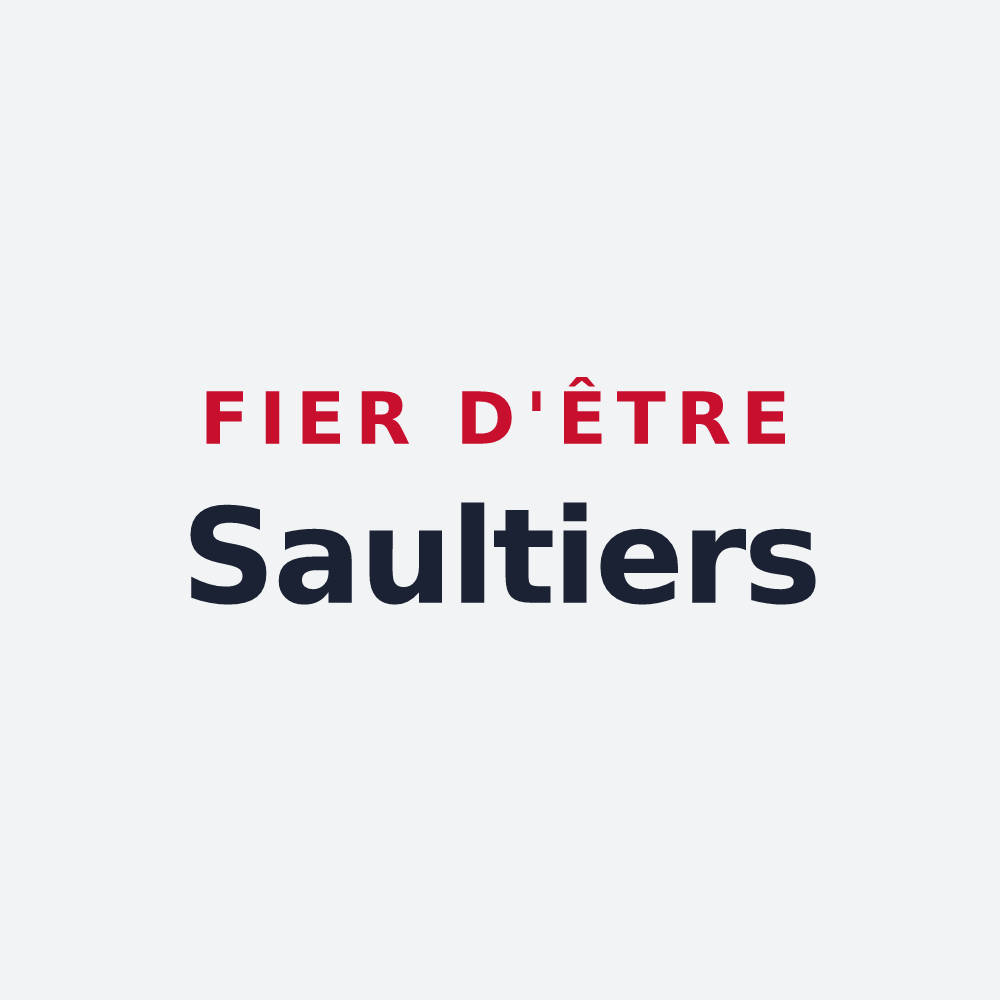 Poster « Fier d'être Saultiers » — design pour La Saulsotte
