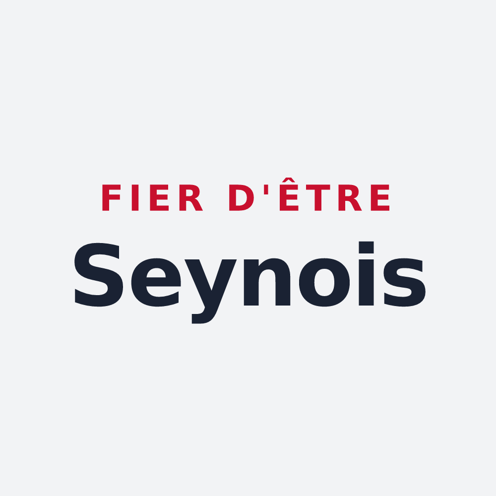 Poster « Fier d'être Seynois » — design pour La Seyne-sur-Mer