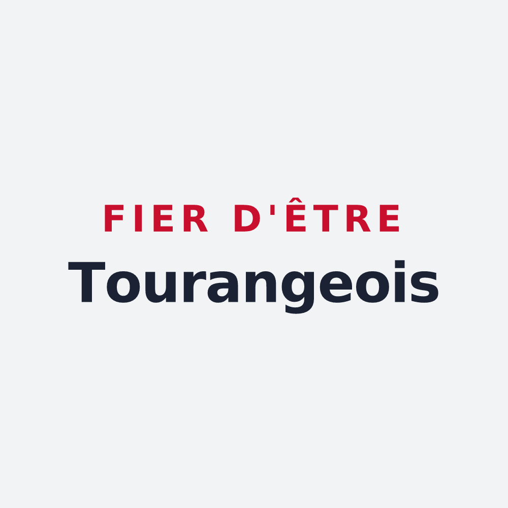 Poster « Fier d'être Tourangeois » — design pour La Tour-en-Jarez