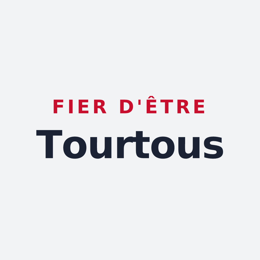 Poster « Fier d'être Tourtous » — design pour La Tourette
