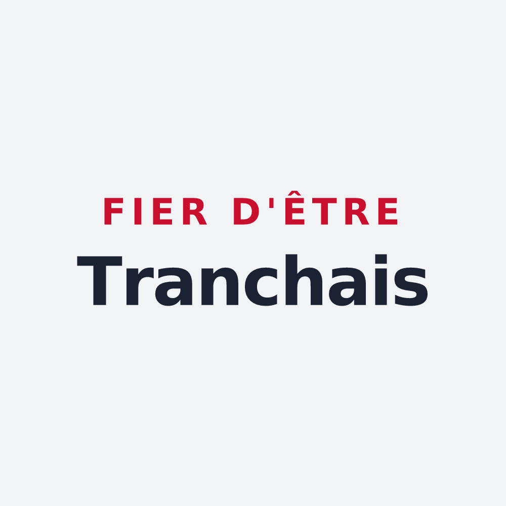 Poster « Fier d'être Tranchais » — design pour La Tranche-sur-Mer