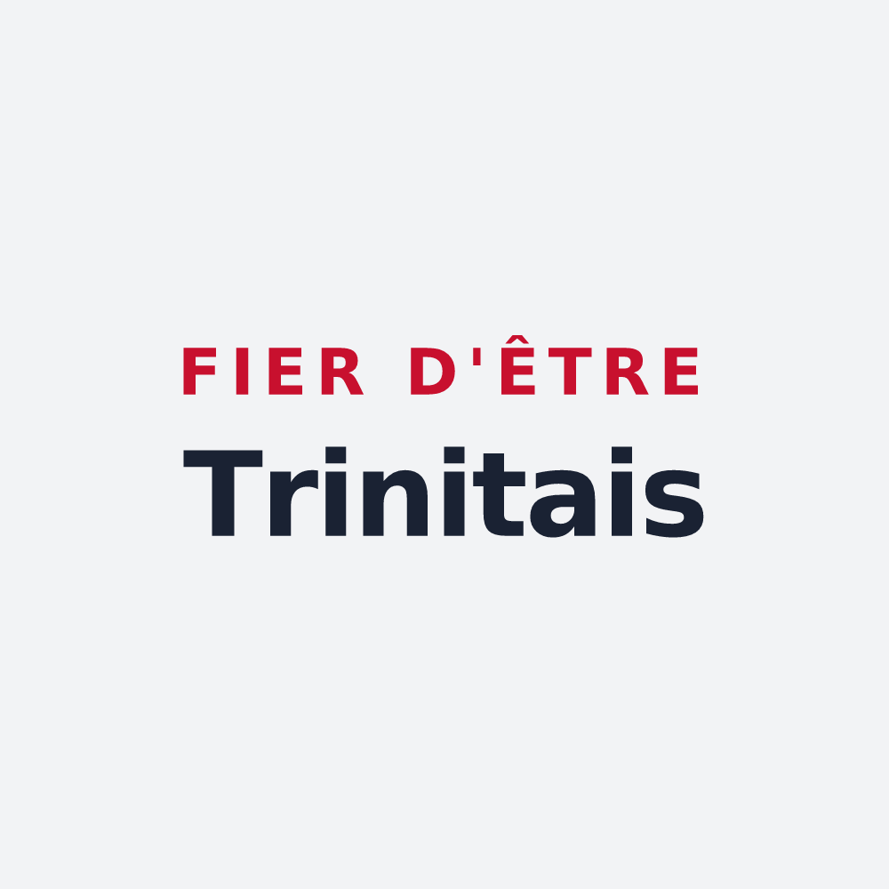 Poster « Fier d'être Trinitais » — design pour La Trinité-Porhoët
