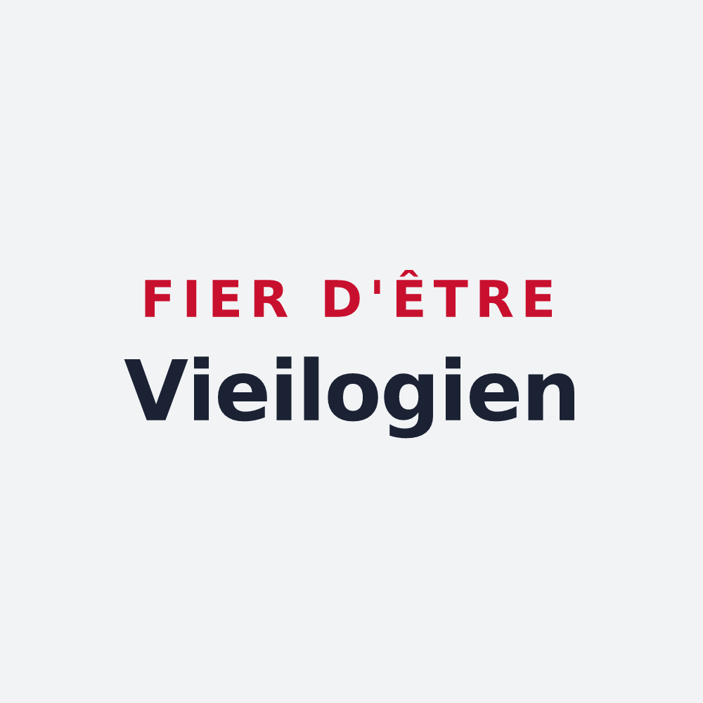 Poster « Fier d'être Vieilogien » — design pour La Vieille-Loye