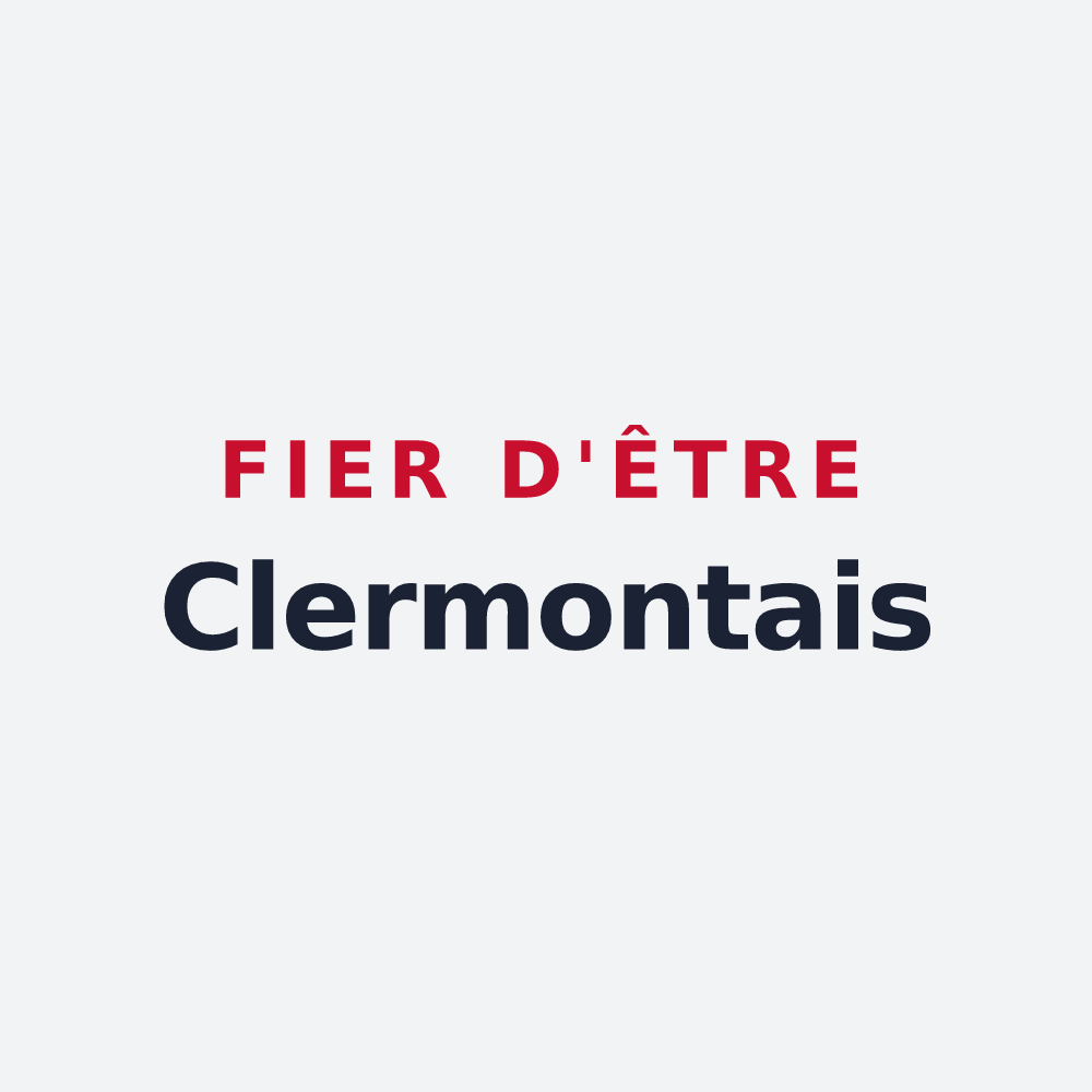 Poster « Fier d'être Clermontais » — design pour Labastide-Clermont