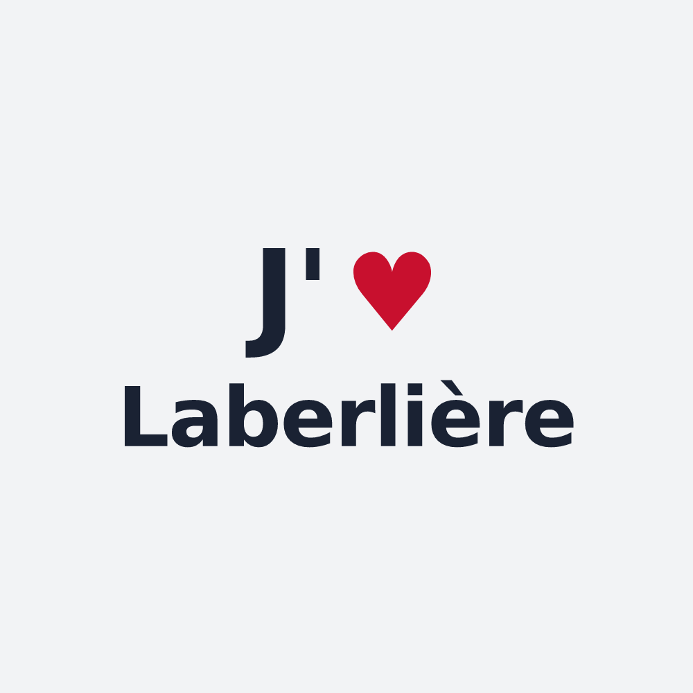 Poster personnalisé Laberlière — design J'aime Laberlière