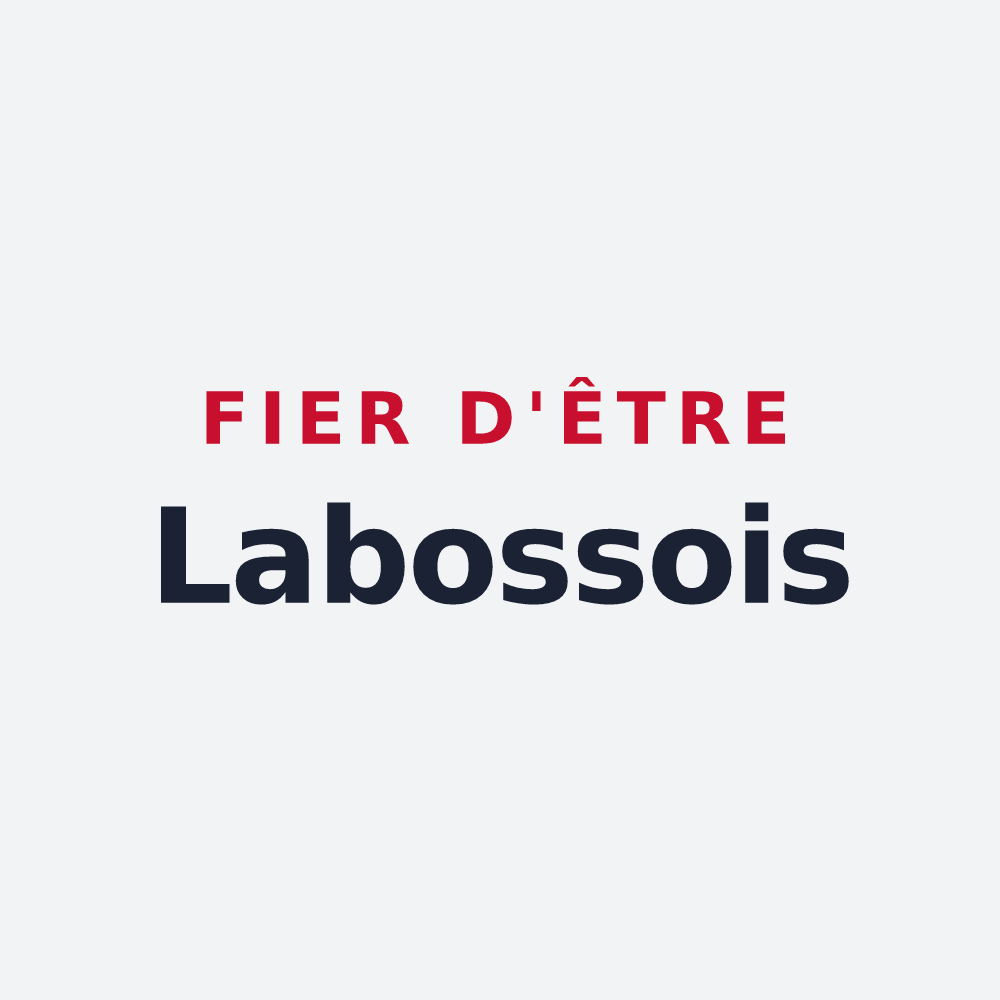 Poster « Fier d'être Labossois » — design pour Labosse