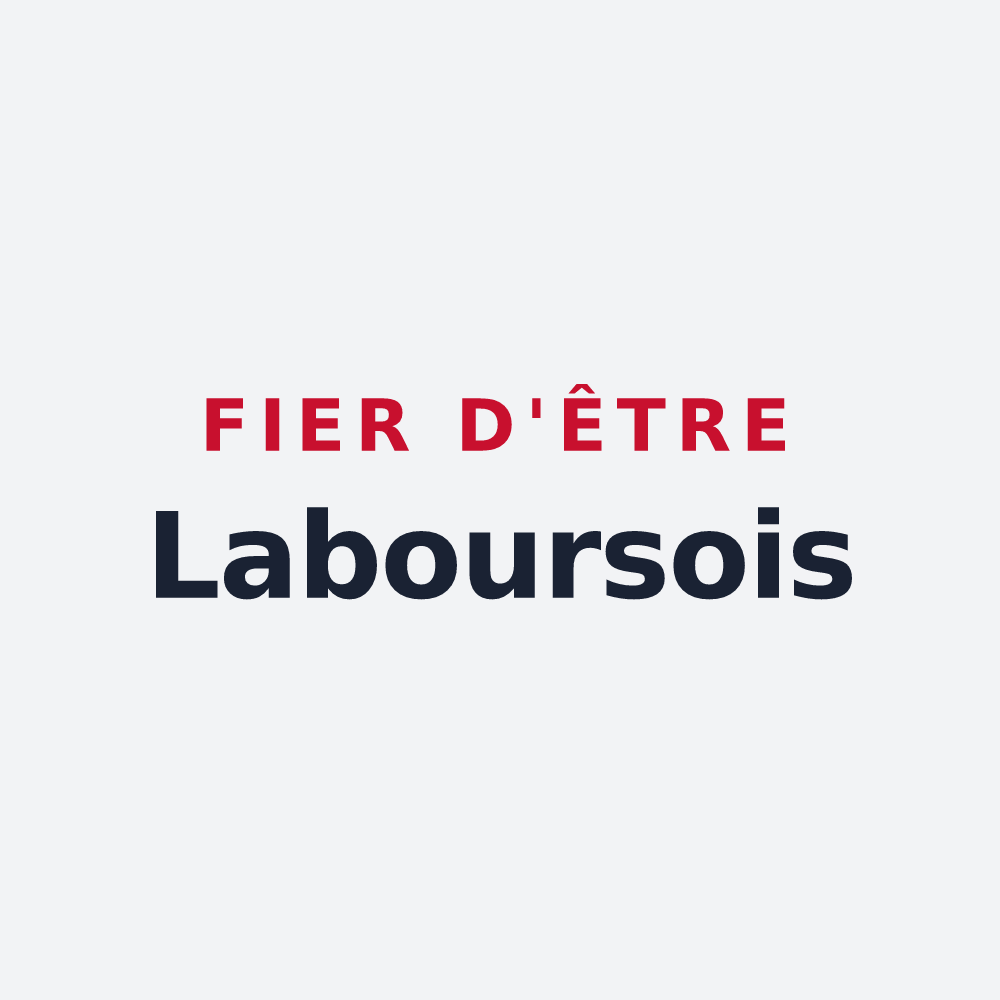 Poster « Fier d'être Laboursois » — design pour Labourse