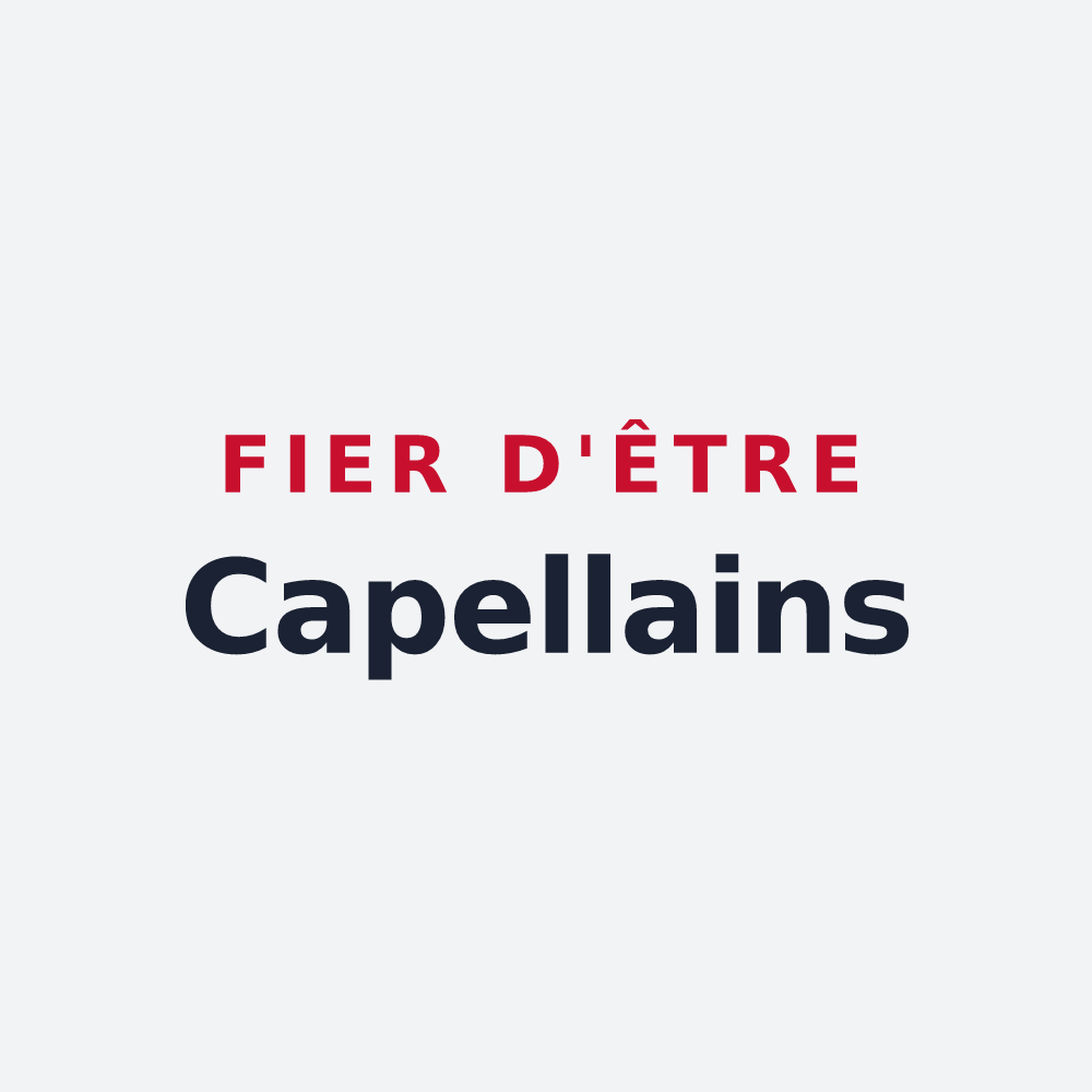 Poster « Fier d'être Capellains » — design pour Lacapelle-Viescamp