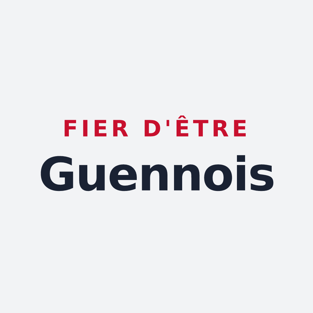 Poster « Fier d'être Guennois » — design pour Laguenne-sur-Avalouze