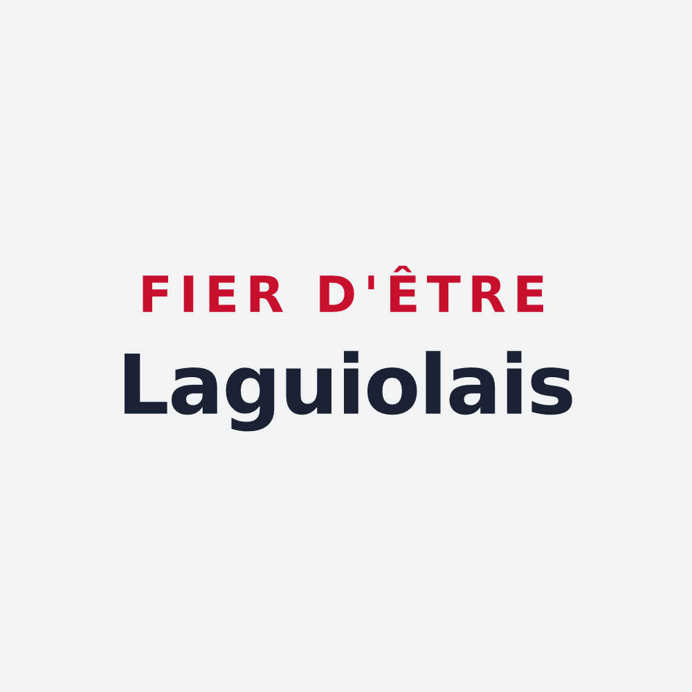 Poster « Fier d'être Laguiolais » — design pour Laguiole