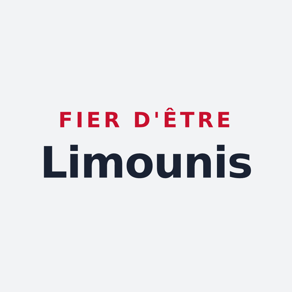 Poster « Fier d'être Limounis » — design pour Laimont