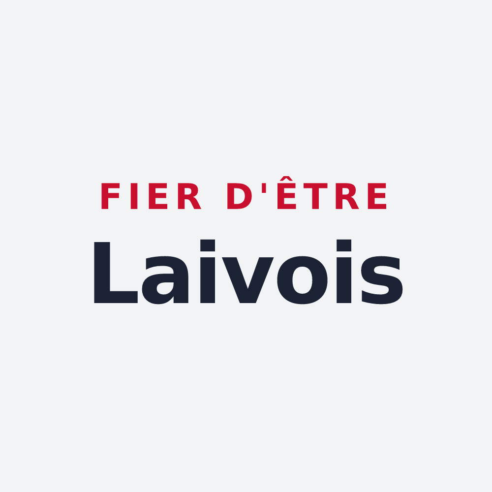 Poster « Fier d'être Laivois » — design pour Laives