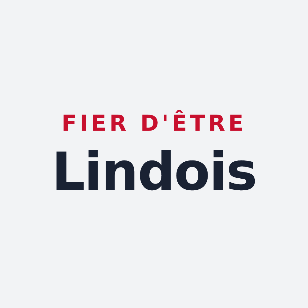 Poster « Fier d'être Lindois » — design pour Lalinde