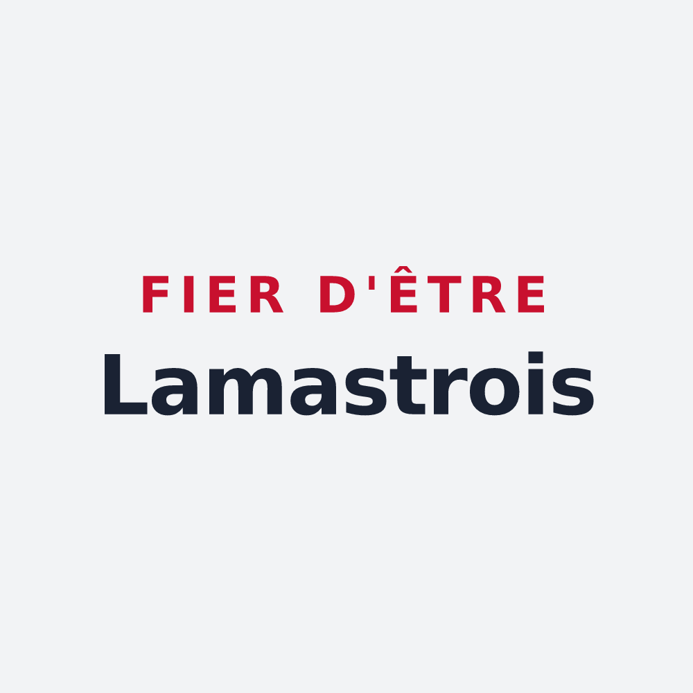Poster « Fier d'être Lamastrois » — design pour Lamastre